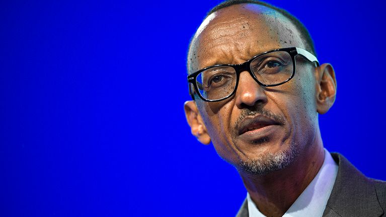 Ruandan Presidentti Paul Kagame.
