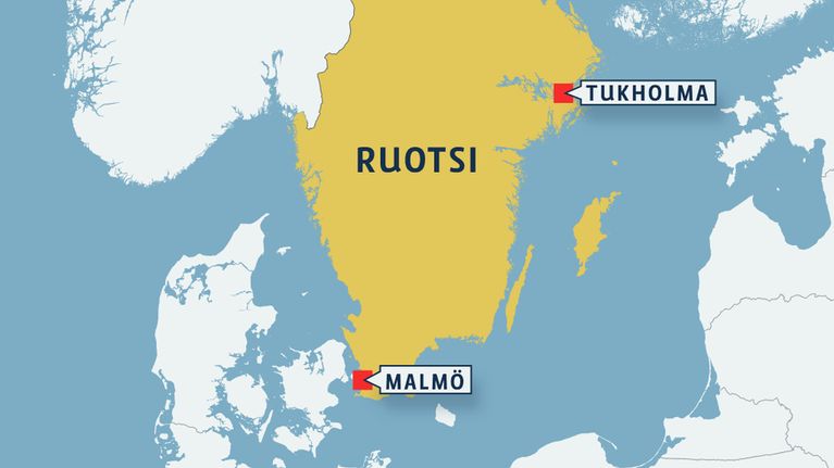 Ruotsin kartta
