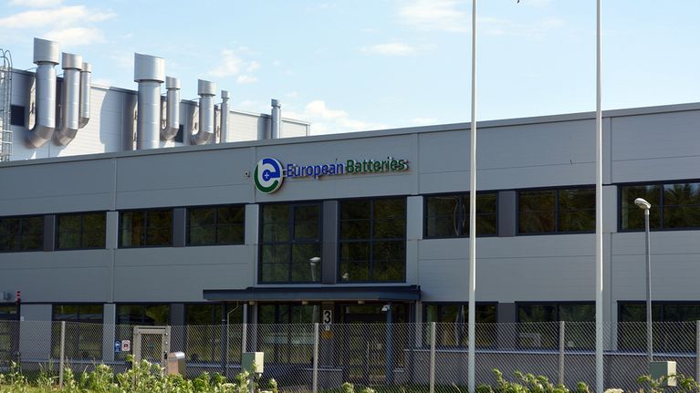 Varkauden akkutehdas.