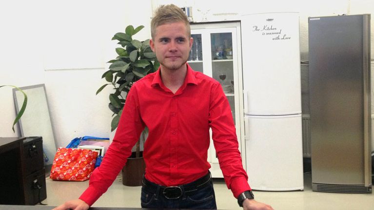 Kuvassa Patrick Tiainen 