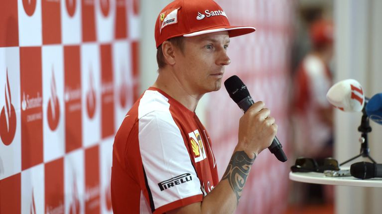 Kimi Räikkönen.