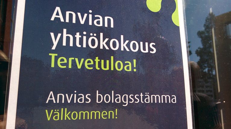 Anvian yhtiökokous 19. elokuuta 2015