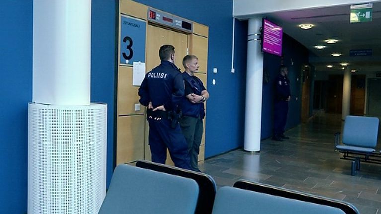 Laukaan pizzeriasurmia käsiteltiin Keski-Suomen käräjäoikeudessa perjantaina 21.8.2015.