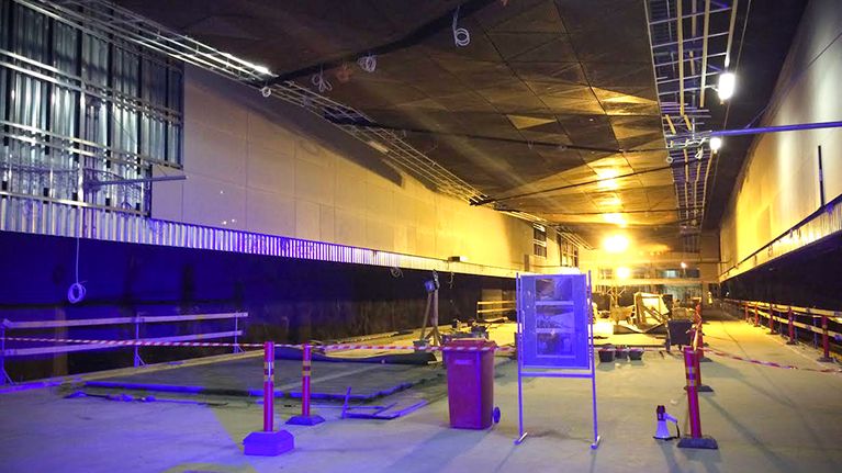 Aalto-yliopiston metroasema Espoon Otaniemessä.