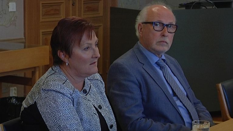 Porin kaupunginjohtaja Aino-Maija Luukkonen ja apulaiskaupunginjohtaja Kari Hannus.