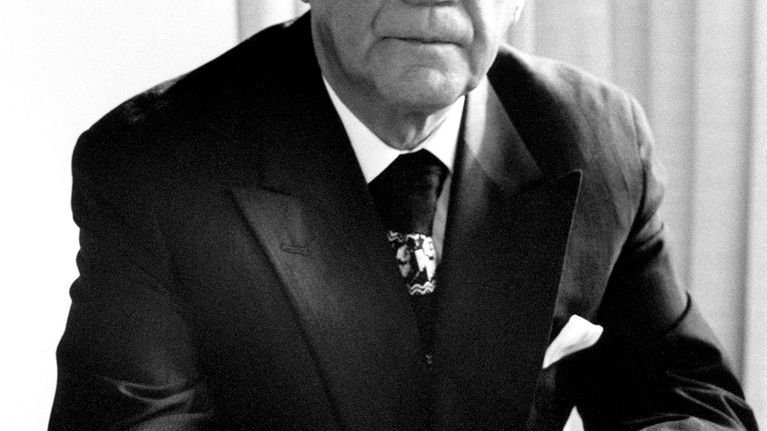 Urho Kekkonen vuonna 1975.