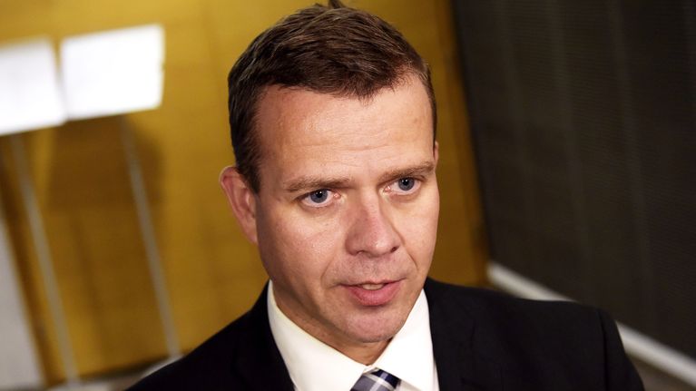 Sisäministeri Petteri Orpo (kok.) 11. syyskuuta. 