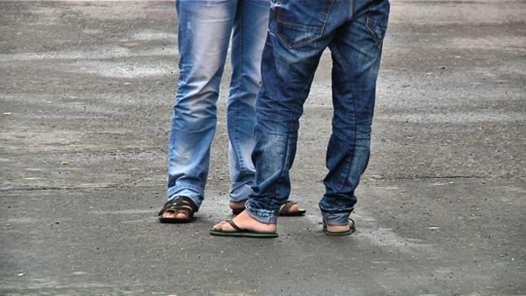 turvapaikanhakijoita Hiukkavaarassa