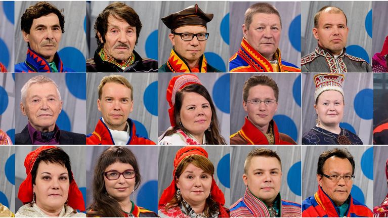 Sámediggi 2016–2019. Saamelaiskäräjät 2016–2019. The Sámi Parliament of Finland 2016–2019.