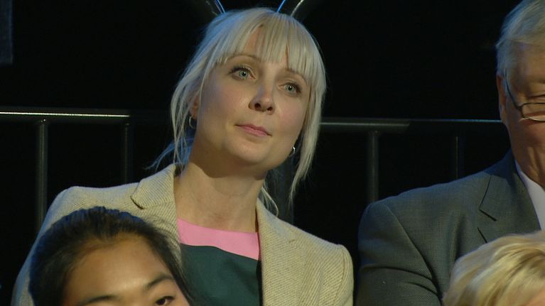 Perussuomalaisten kansanedustaja Laura Huhtasaari