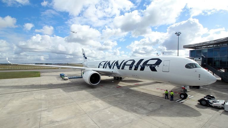 Finnairin A350 -kone