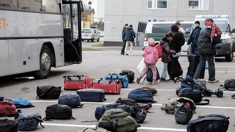 Turvapaikanhakijoita
