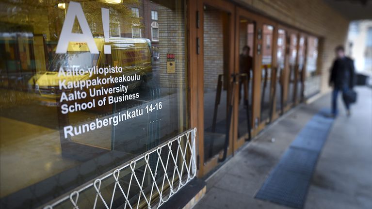 Aalto-yliopiston kauppakorkeakoulu.