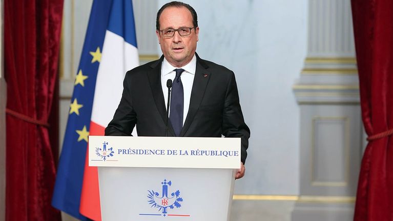 Ranskan presidentti Francois Hollande.