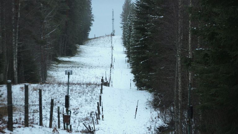 Automaattivalvontaa itärajalla.