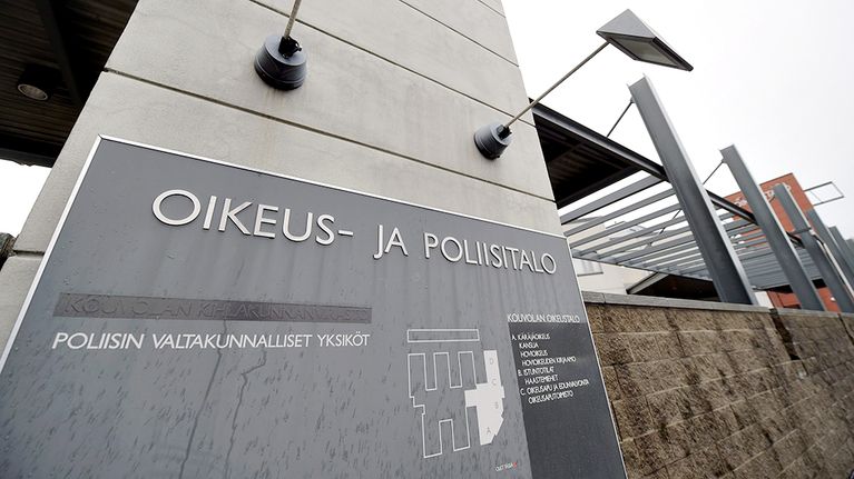 Kouvolan oikeus- ja poliisitalo.