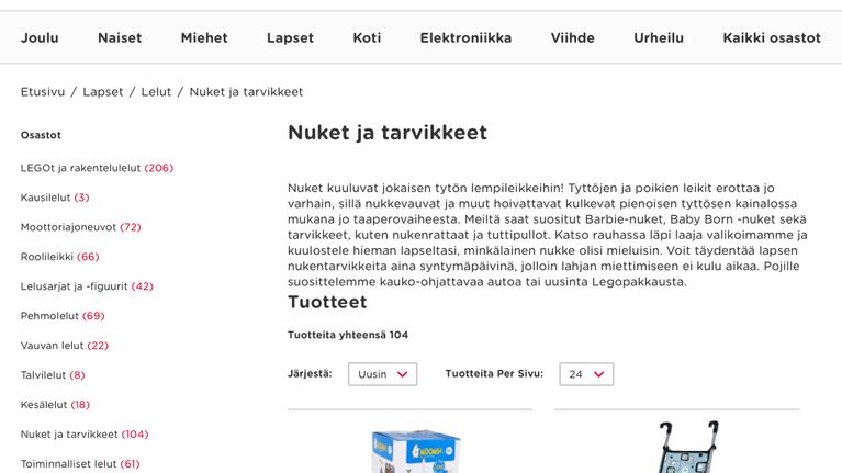 Anttilan sivut.