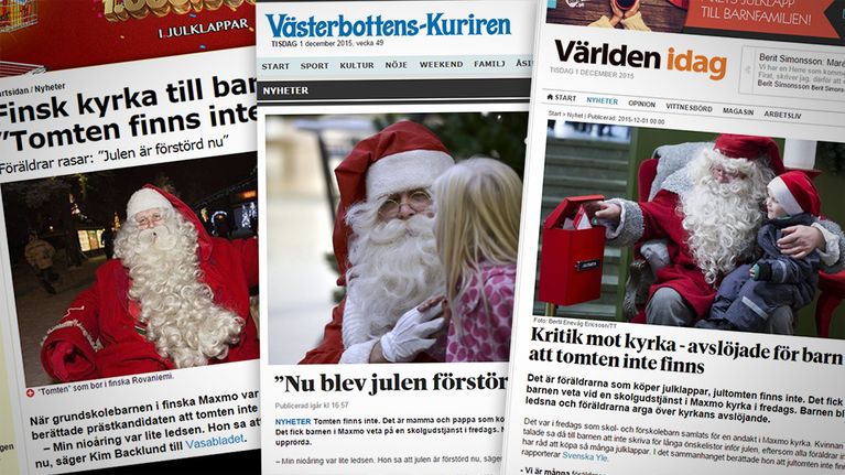 Otteita ruotsalaisista lehdistä