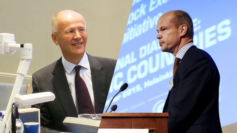 Pekka Ala-Pietilä ja Olli-Pekka Heinonen.