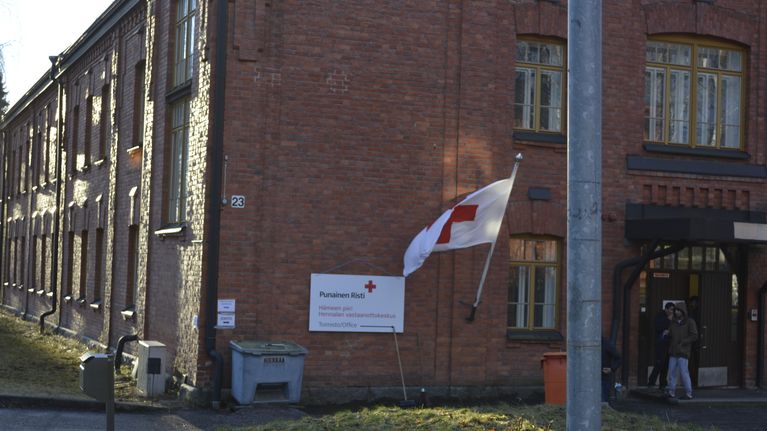 Hennalan vastaanottokeskus.