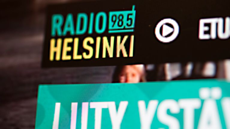 kuva radio helsingin etusivulta