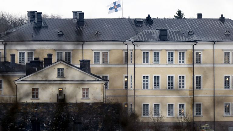  Suruliputus Merisotakoululla Suomenlinnassa Helsingissä.