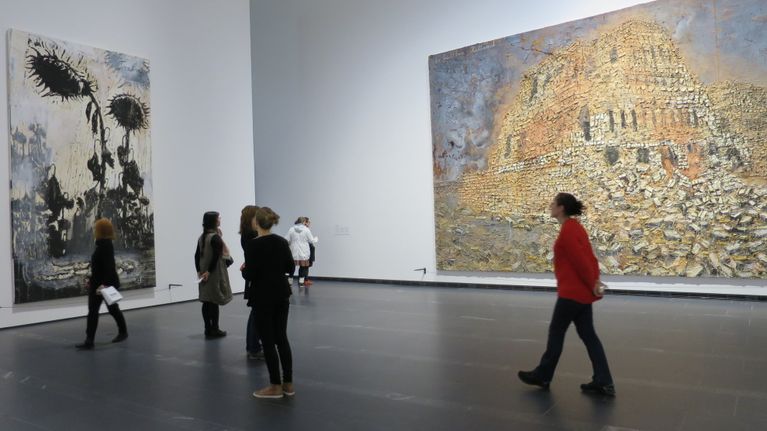 Kiefer-näyttely Serlachiuksen Gösta-paviljongissa
