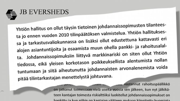 Repäisykuva tekstistä