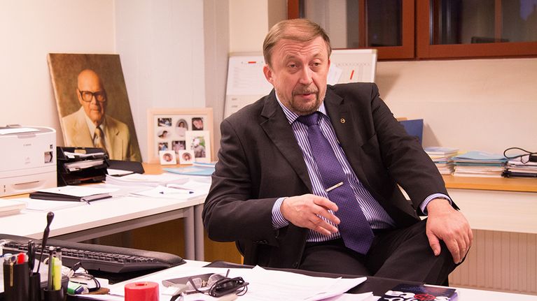 Ulkoministeriön tietoturvajohtaja Ari Uusikartano.
