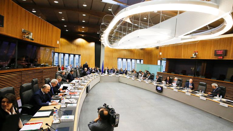 Euroopan komission kokouksessa Brysselissä keskusteltiin Puolan tilanteesta 13. tammikuuta.
