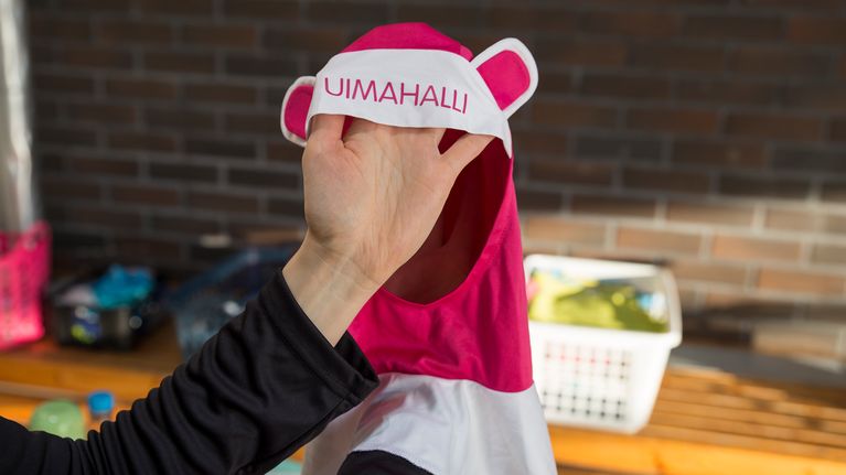 Muslimitytön uimapuku Burkini