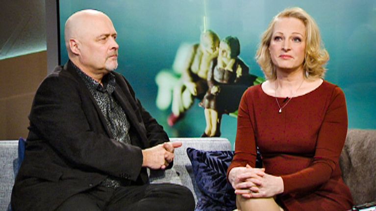 Psykologi Tony Dunderfelt ja Väestäliiton parisuhdekeskuksen johtaja Heli Vaaranen.