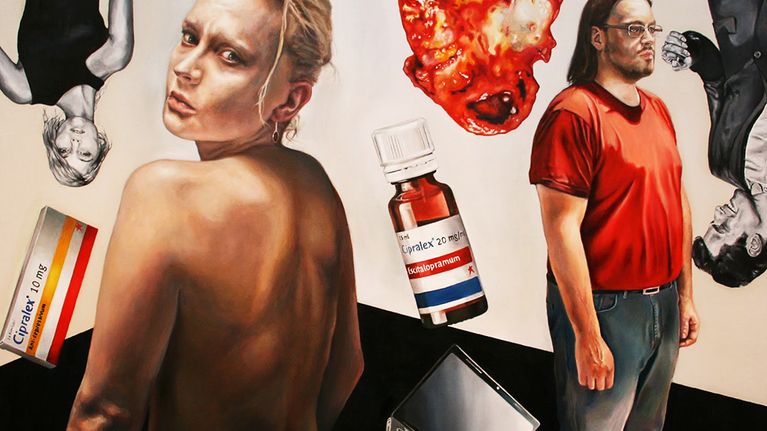 Mikko Rekosen teos Allegory.