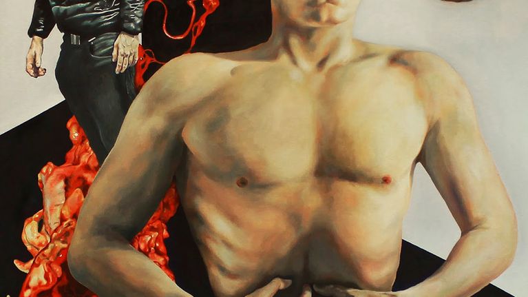 Mikko Rekosen teos Living With Myself.