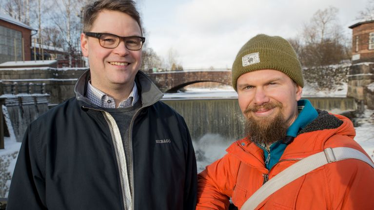 Vesa Lindqvist ja Aki Juusola