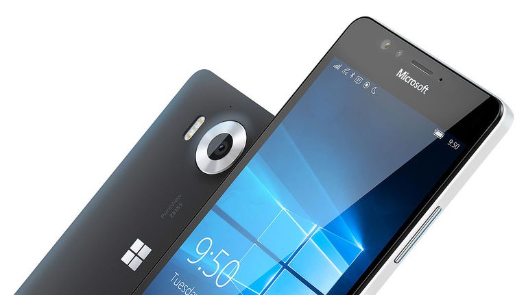 Microsoftin Lumia 950-älypuhelin.