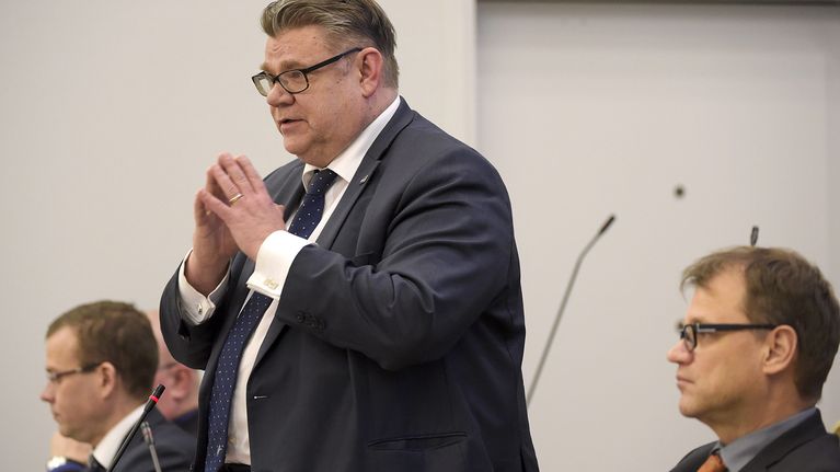 Ulkoministeri Timo Soini.