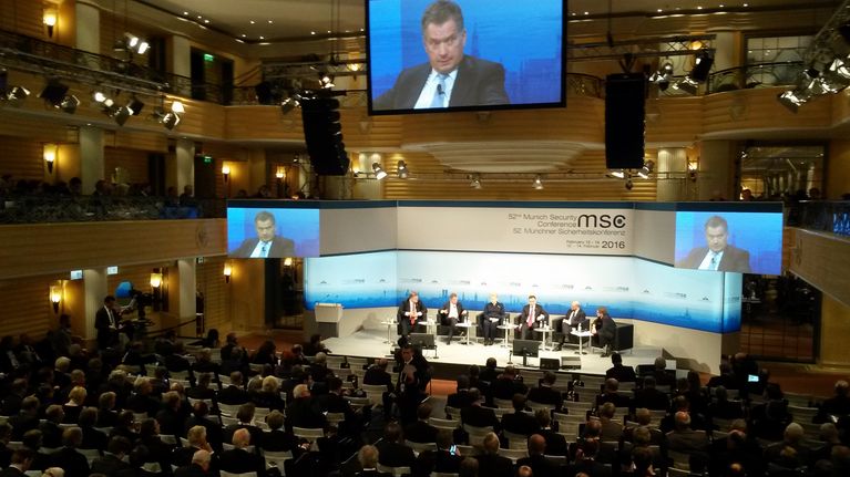 Niinistö MSC turvallisuuskokous