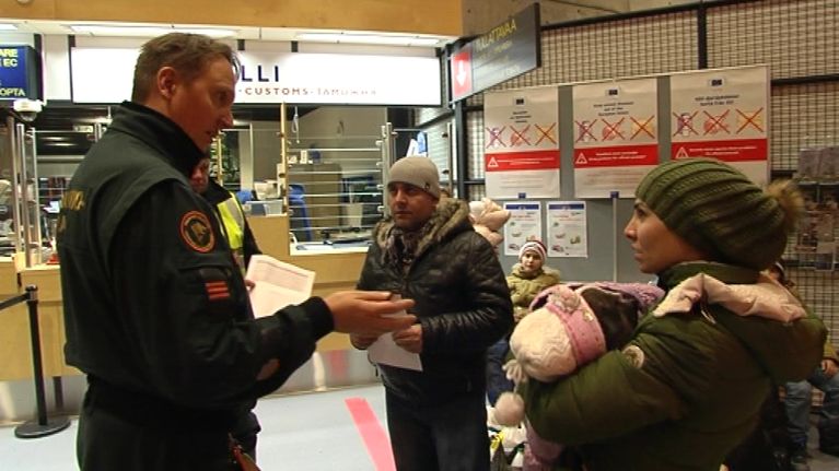 Turvapaikanhakijat Salla 07012016