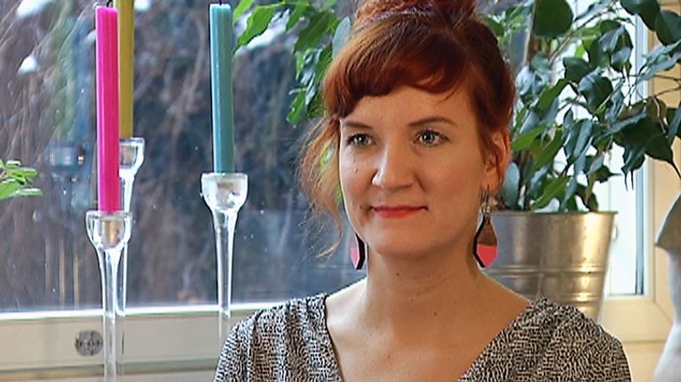 Historioitsija Sandra Hagman.