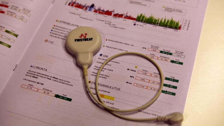 Kolmen päivän sykeanalyysi kertoo paljon ihenkilön fysiologiasta.