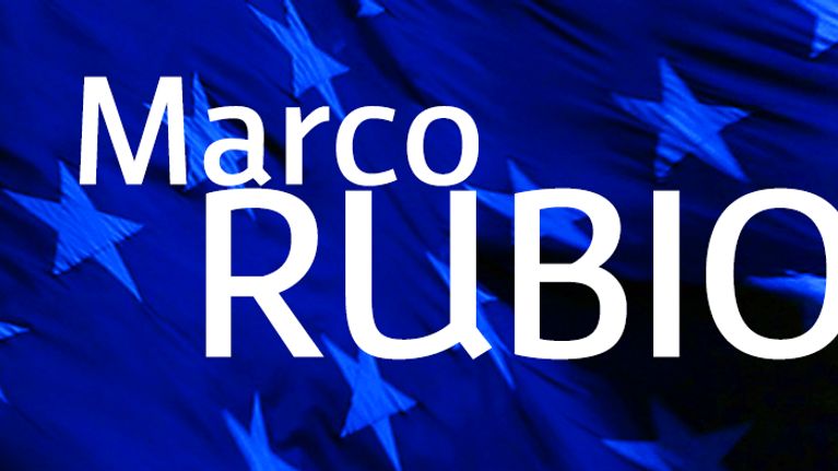 Grafiikka Marco Rubio