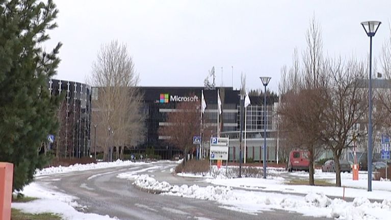Microsoftin tehdas Salossa.