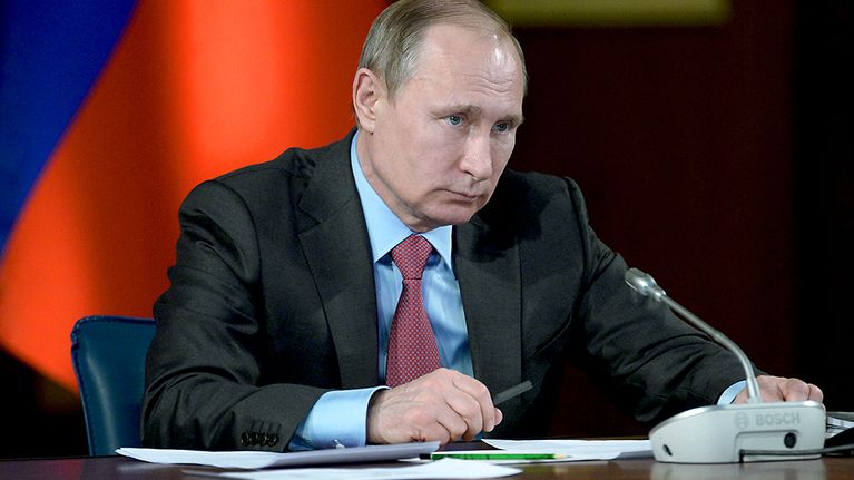 Venäjän presidentti Vladimir Putin.