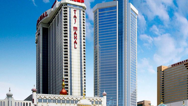 Trumpin Taj Mahal -kasino Atlantic Cityssa.