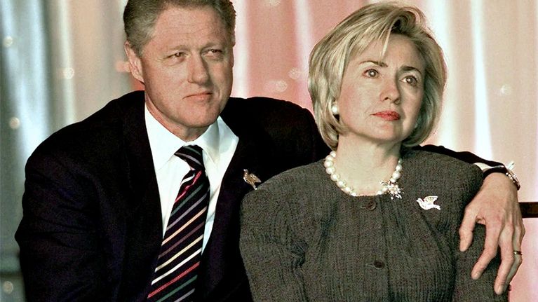 Bill Clinton ja Hillary Clinton.