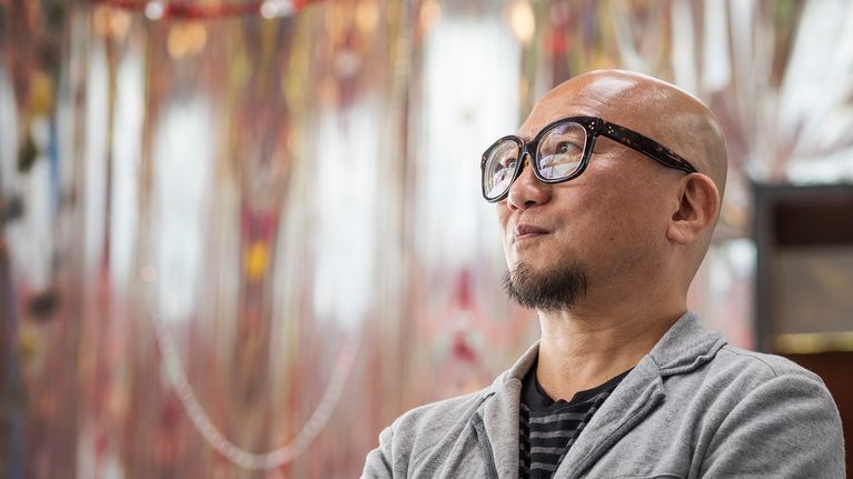 Taiteilija Choi Jeong Hwa.