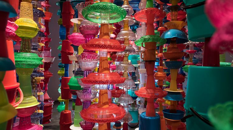 Taiteilija Choi Jeong Hwan teos.