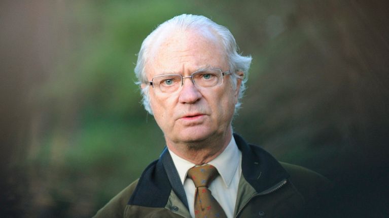 Kuningas Kaarle XVI Kustaa. 