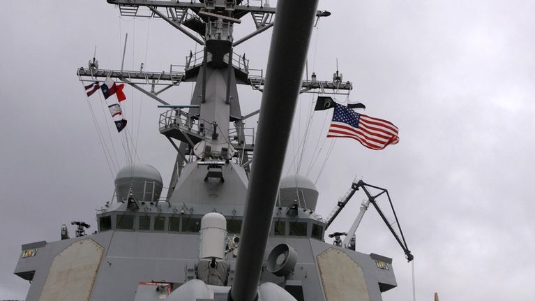 uss donald cook, keulatykki ja kansi